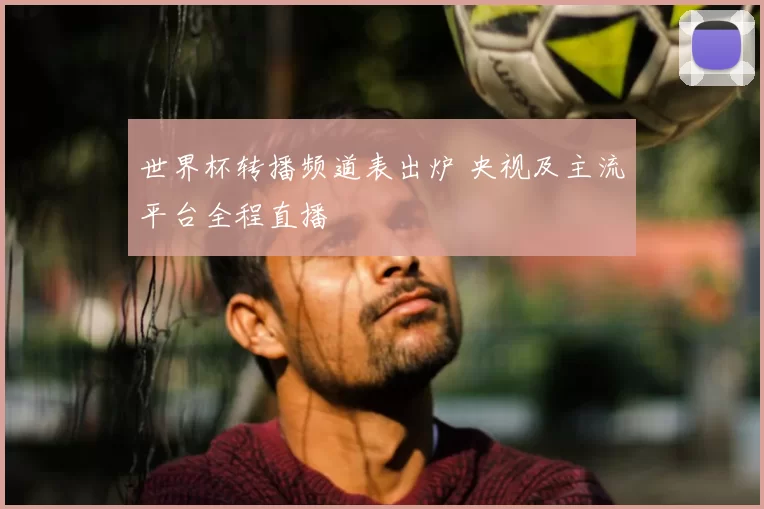 世界杯转播频道表出炉 央视及主流平台全程直播