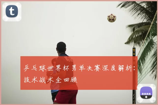 乒乓球世界杯男单决赛深度解析:技术战术全回顾